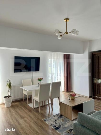 Apartament cu 2 camere, mobilat în Florești — fotografia 1