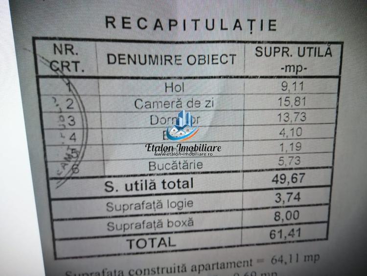Apartament 2 camere decomandat, 54 mp utili, Darmanesti - 1