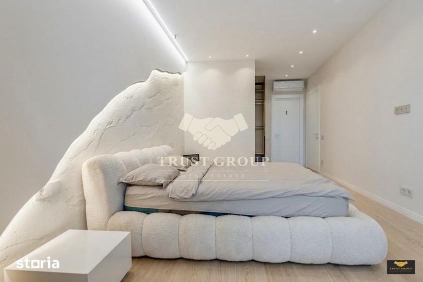 Apartament cu 3 camere semidecomandat, mobilat în Herăstrău