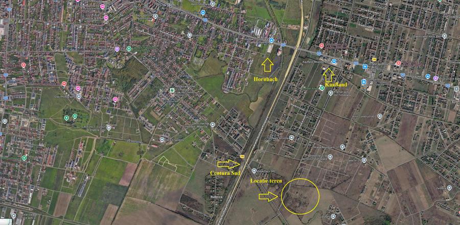Teren Construcții intravilan de 600 mp, în Moșnița Nouă