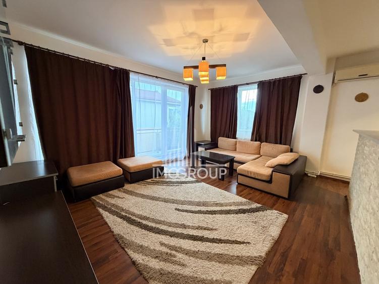 Apartament cu 2 camere semidecomandat, mobilat în Bună Ziua