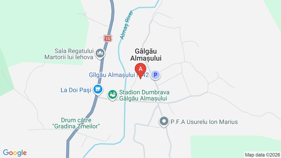 Casă individuală cu 3 camere cu Canalizare în Gâlgău Almașului