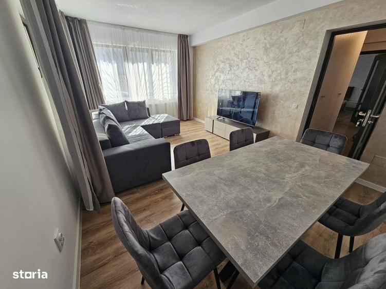 Apartament cu 3 camere, mobilat în Faleza Nord