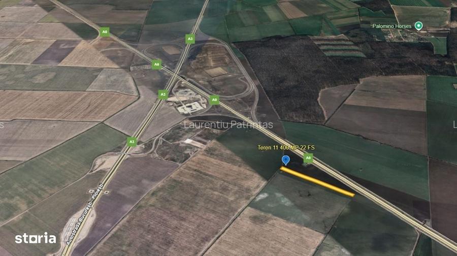 Vanzare teren 11.400 MP Intravilan Tarla 10Stefanestii de Jos, Zon