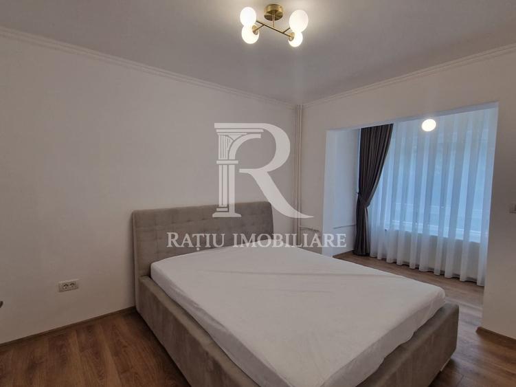 Apartament cu 3 camere decomandat, mobilat în Nufărul