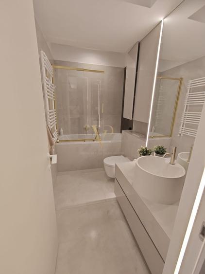 Apartament cu 2 camere semidecomandat, mobilat în Pipera