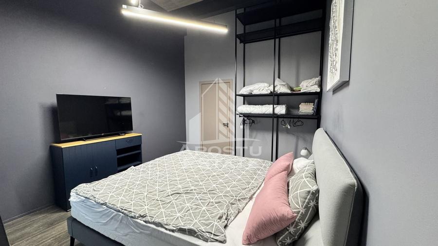 Apartament cu 2 camere semidecomandat, mobilat în Cetății
