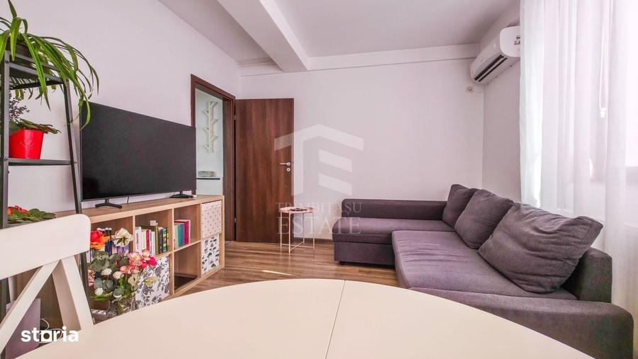 Apartament 2 camere Bragadiru Alunului, mobilat, balcon 15mp, parcare - 14