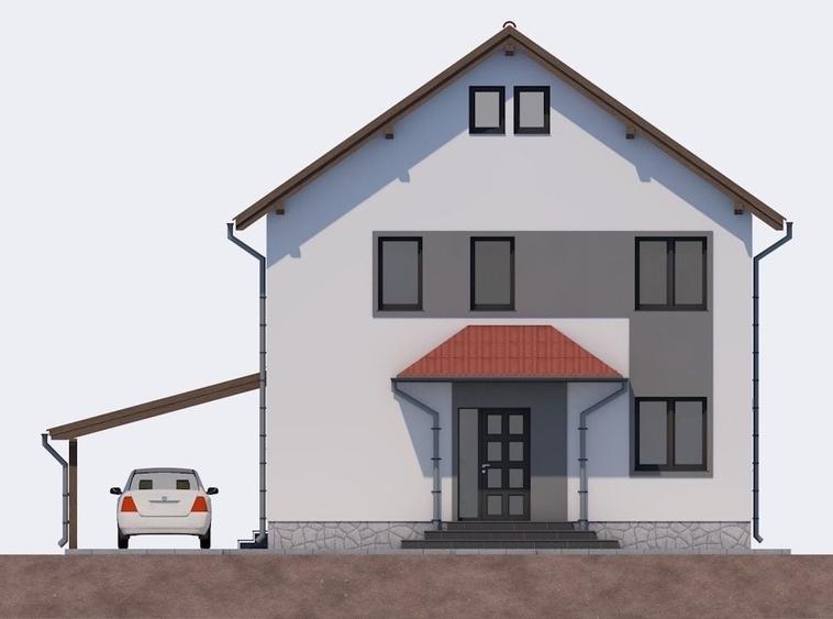 Casă cu 4 camere în Tărlungeni