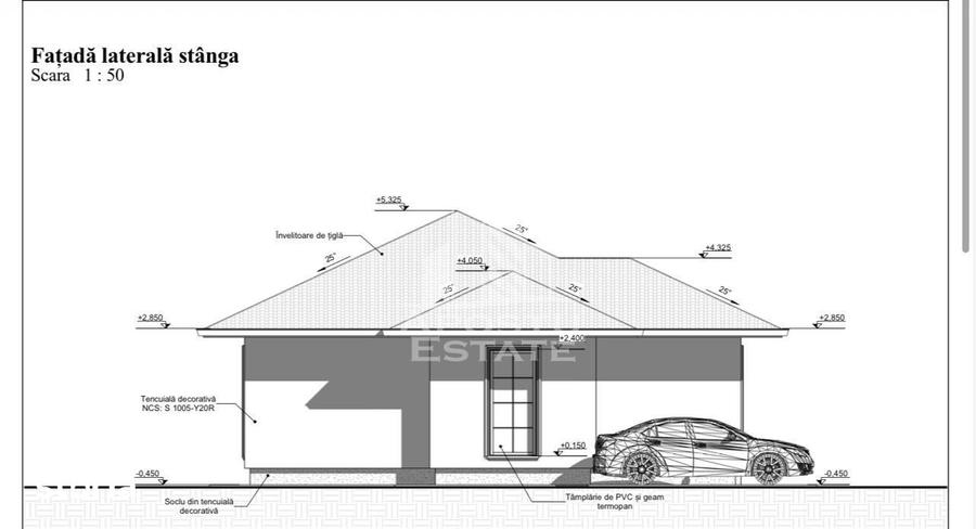 Casă cu 3 camere cu Teren 540 Mp în Girocului