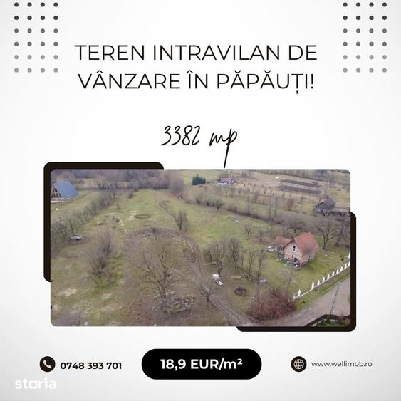 Teren de 3382 mp, în Zagon