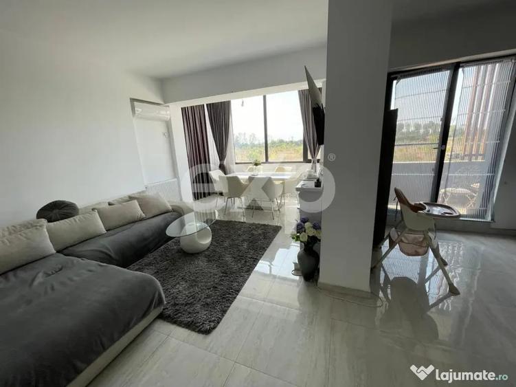 Apartament cu 3 camere semidecomandat în Central
