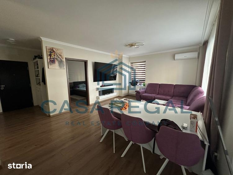 Apartament cu 3 camere decomandat, mobilat în Salca