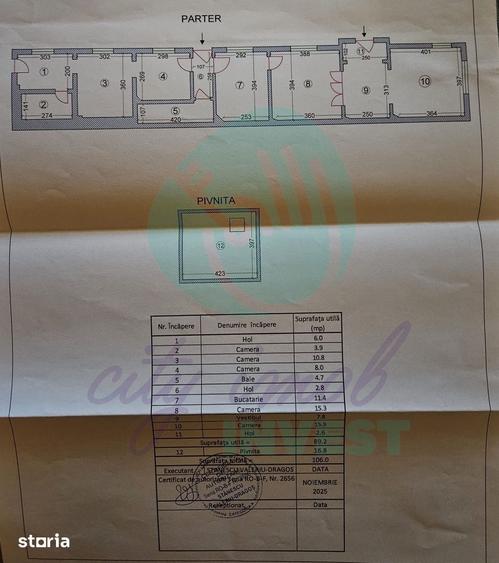 Casă cu 4 camere cu Teren 232 Mp în Centrul Civic