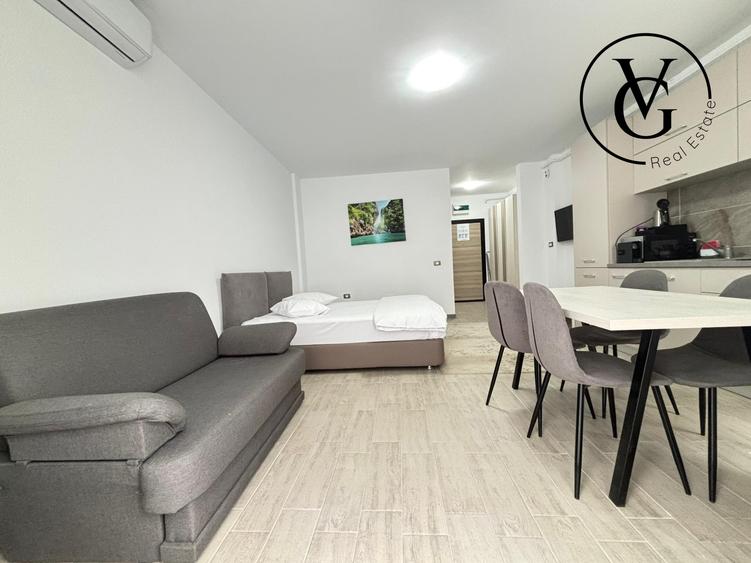 Garsonieră decomandată, mobilată în Mamaia-Sat