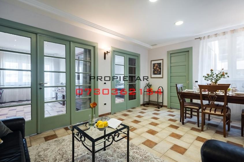 Apartament cu 3 camere decomandat, mobilat în Cișmigiu