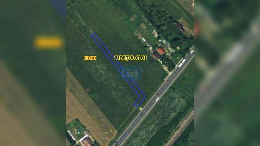 Teren de 7800 mp, în Livada (Iclod)
