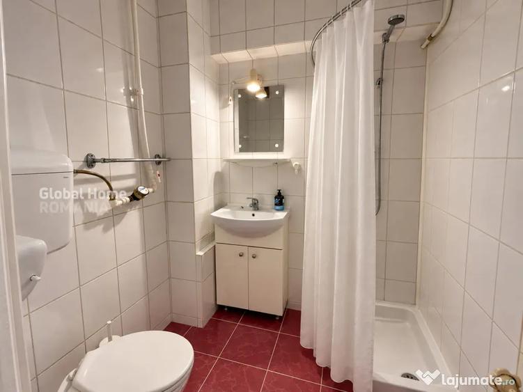 Apartament cu 2 camere semidecomandat, mobilat în Amzei