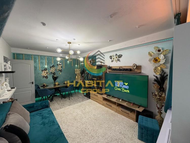 Apartament cu 2 camere decomandat, mobilat în Sălăjan