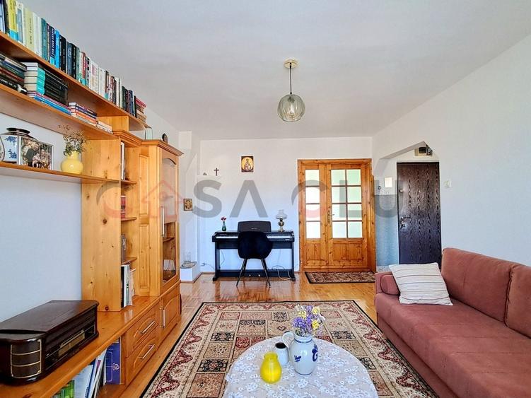 Apartament cu 4 camere decomandat, mobilat în Mănăștur