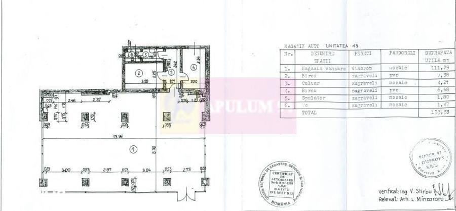 Spațiu comercial, de 133 mp, în Gara de Nord