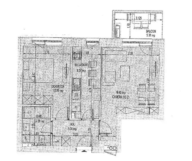 Apartament Lux 2 Camere Nusco Aviatiei - 8