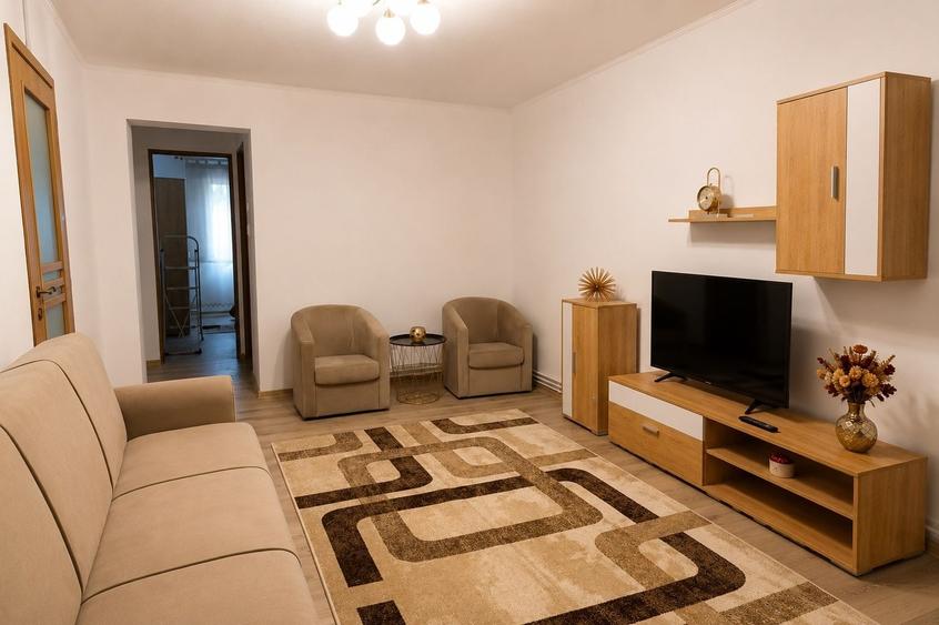 Apartament cu 2 camere semidecomandat în Ultracentral