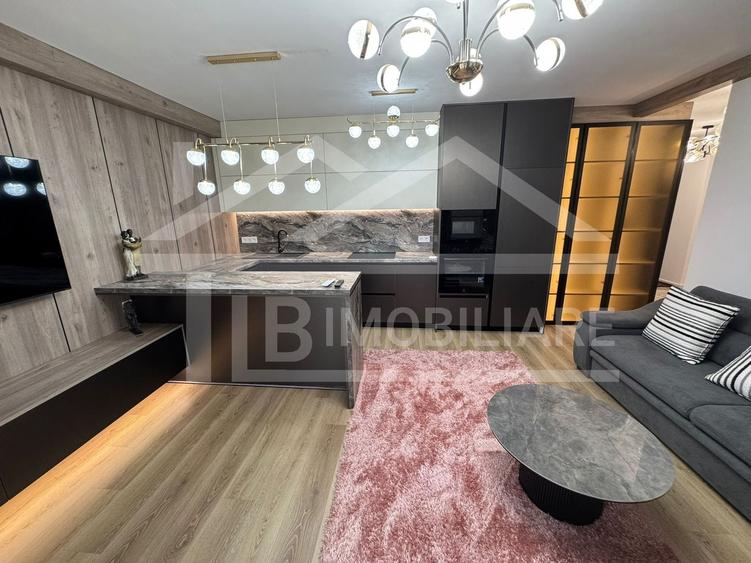 Apartament cu 3 camere semidecomandat în Tudor