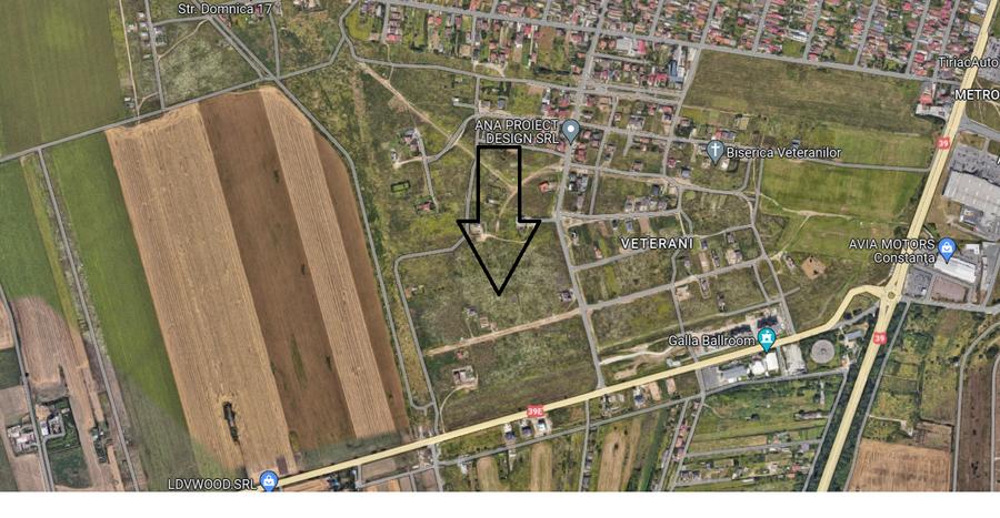 Teren Construcții intravilan de 500 mp, în Km 5