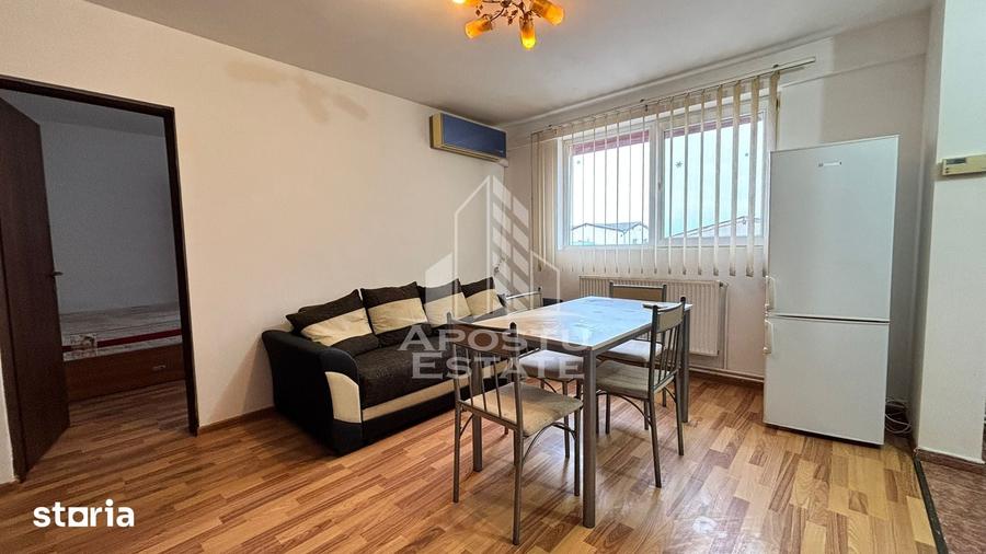 Apartament cu 2 camere nedecomandat în Soarelui