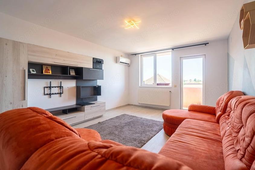 Apartament cu 2 camere semidecomandat în Grădiște