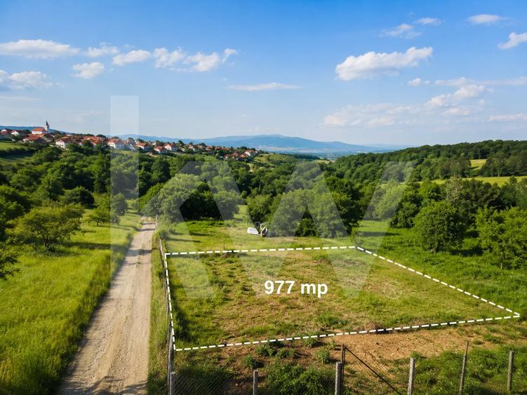 Teren Construcții intravilan de 977 mp, în Cisnădioara