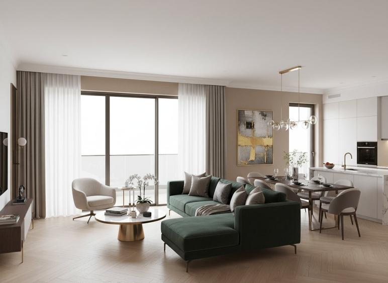 Apartament cu 2 camere decomandat în Păulești