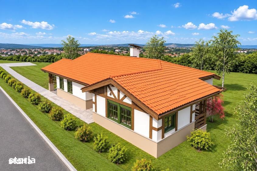 Casă cu 4 camere cu Teren 1050 Mp în Central