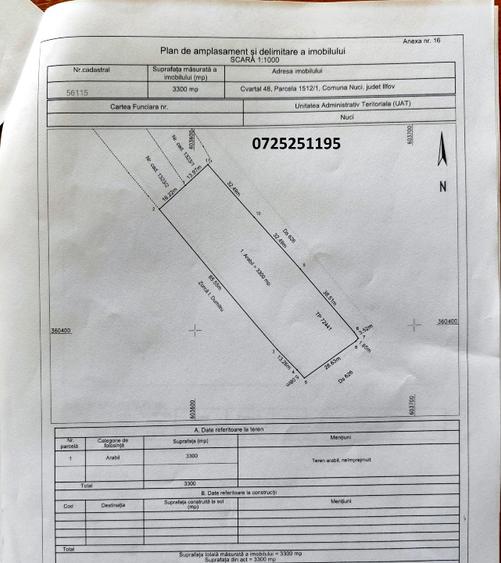 Teren de 3300 mp Intravilan de vânzare - 10