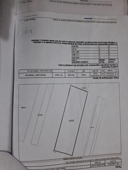 Teren de 42804 mp, în Leordeni