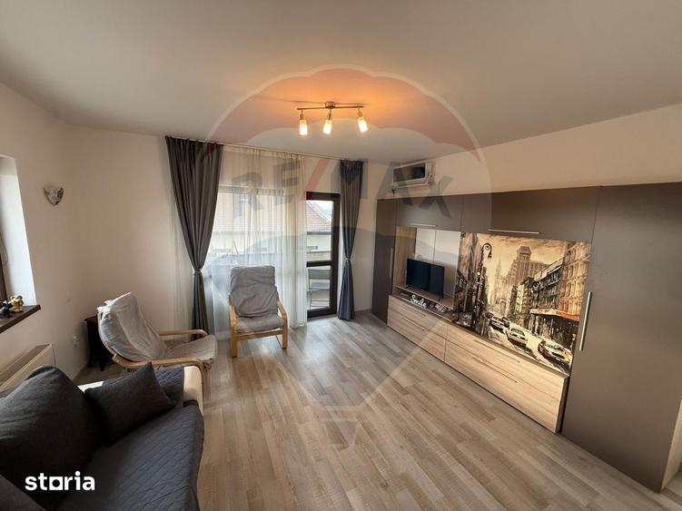Apartament cu 2 camere decomandat, mobilat în Sânpetru