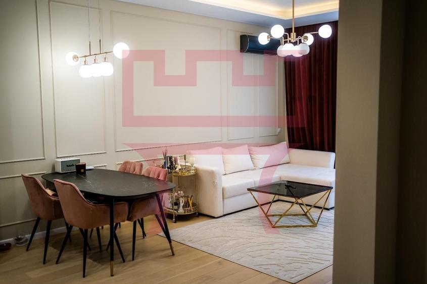 Apartament cu 3 camere decomandat, mobilat în Semicentral