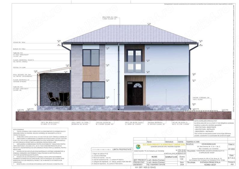 Casă cu Teren 400 Mp în Cumpăna