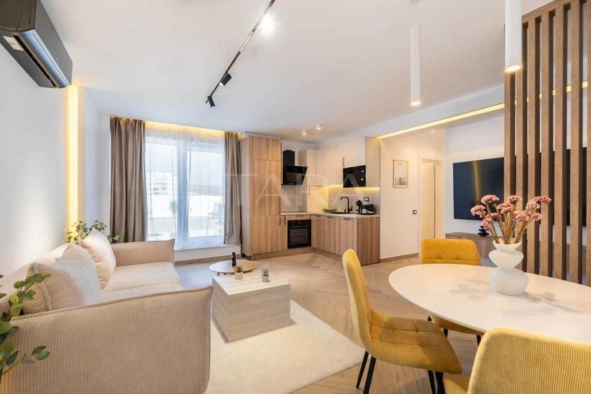 Apartament cu 3 camere decomandat, mobilat în Mărăști