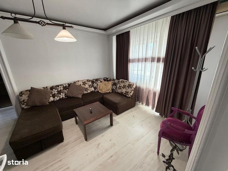 Apartament cu 2 camere semidecomandat, mobilat în Moșilor