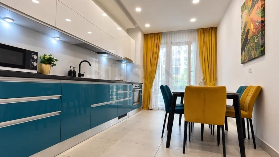 Apartament cu 3 camere decomandat, mobilat în Herăstrău