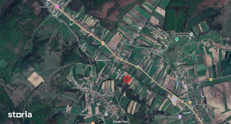 Teren de 2376 mp, în Hidiș