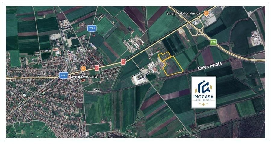 Teren agricol extravilan de 82400 mp, în Nord-Vest