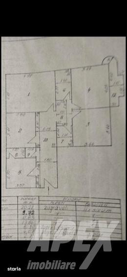 Apartament 4 camere | 96,37 mp | Bloc 1989 | 13 Septembrie Str. Do - 2