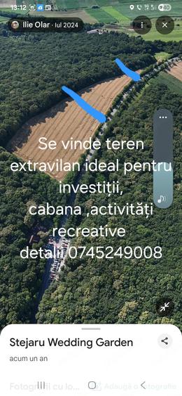 Teren de 4200 mp, în Central