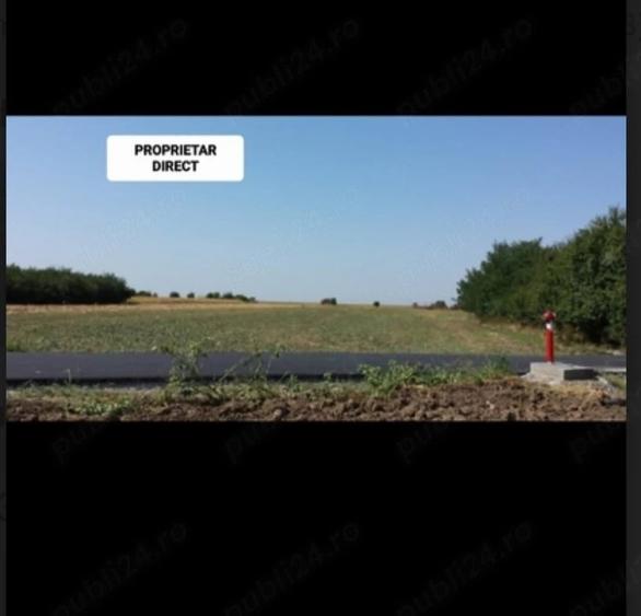 Teren de 3400 mp, în Valea Plopilor