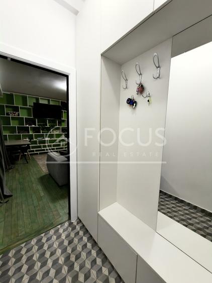 Apartament cu 2 camere semidecomandat, mobilat în Dorobanți