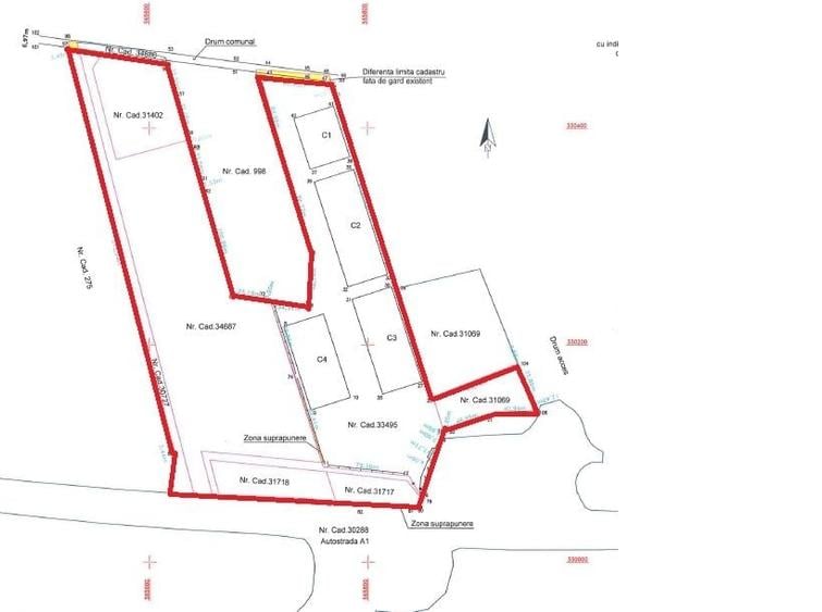 Spațiu industrial, de 12,100 mp, în Bolintin-Deal