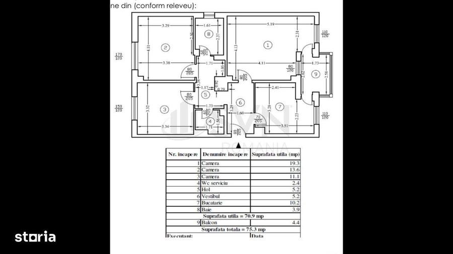 Apartament cu 3 camere în Militari — fotografia 1
